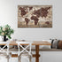 Wandbilder Wohnzimmer XXL Küche Kaffee Moderne Bilder Weltkarte